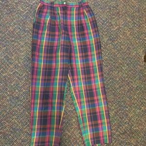 Beautifully Colored & Checkered Pants